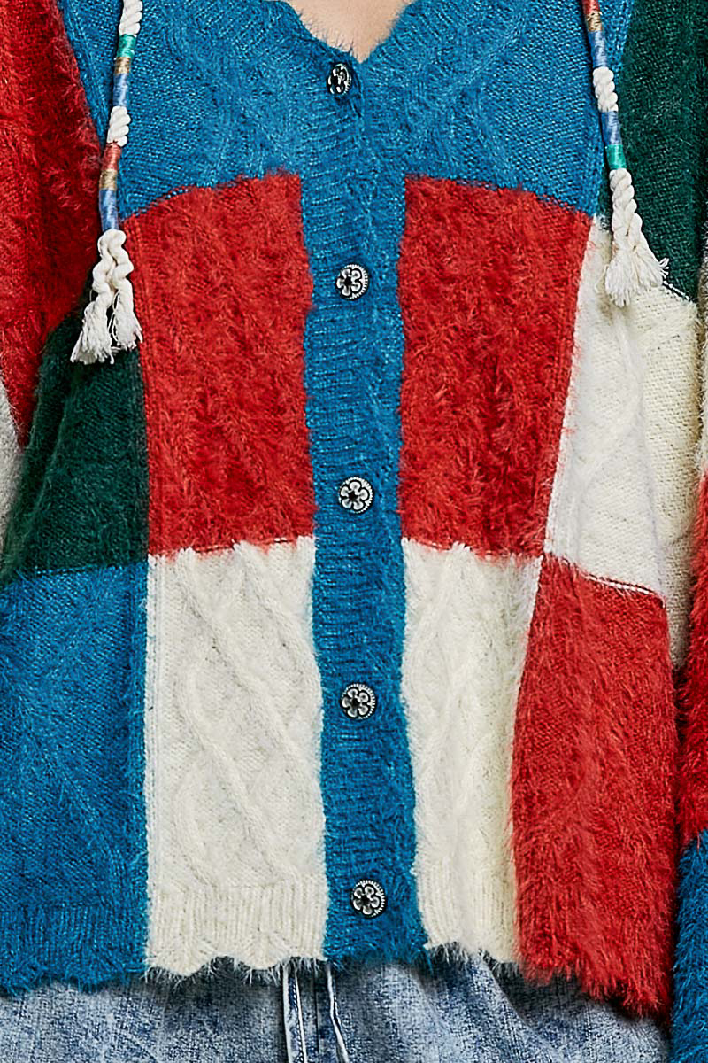 Technicolor Cardigan