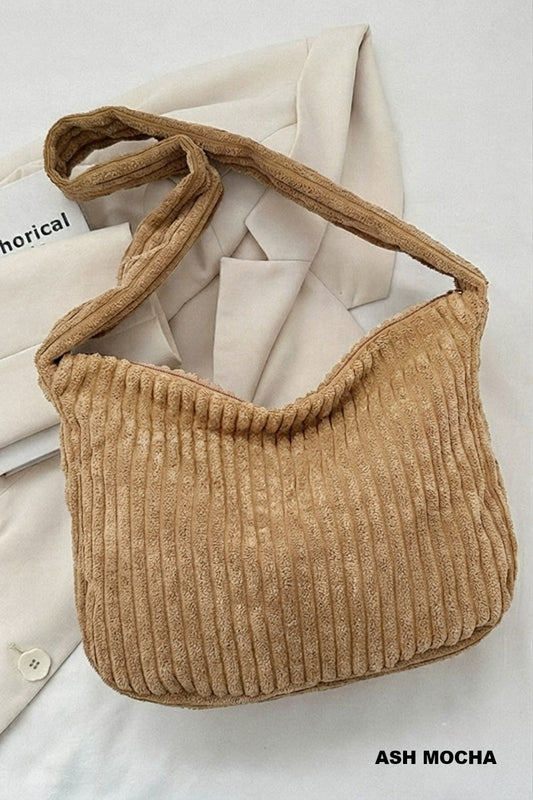 Day Trip Corduroy Crossbody Bag