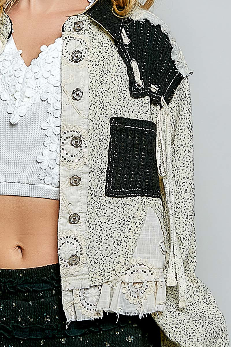 Desert Moon Patchwork Jacket
