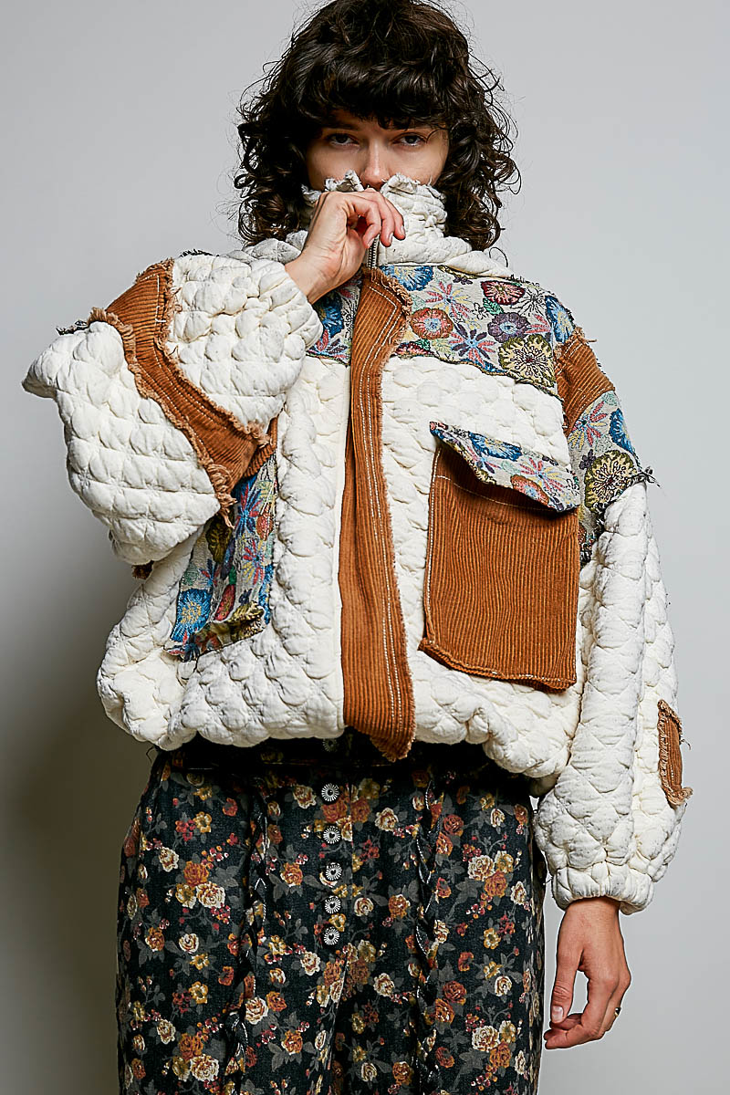 Big Bear Quilted Tapestry Jacket