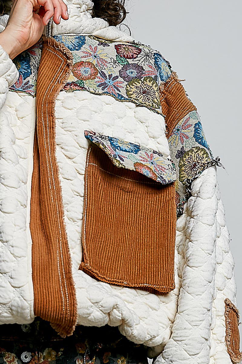 Big Bear Quilted Tapestry Jacket