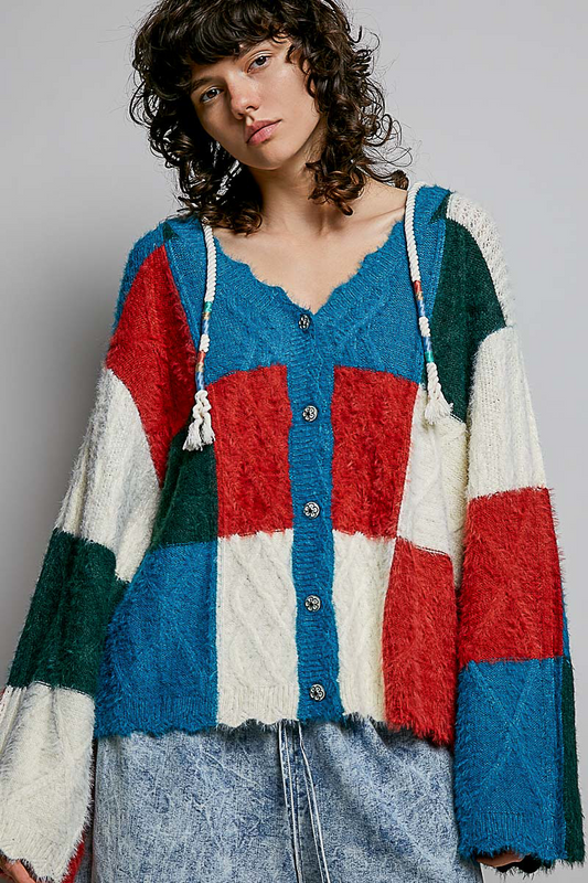 Technicolor Cardigan
