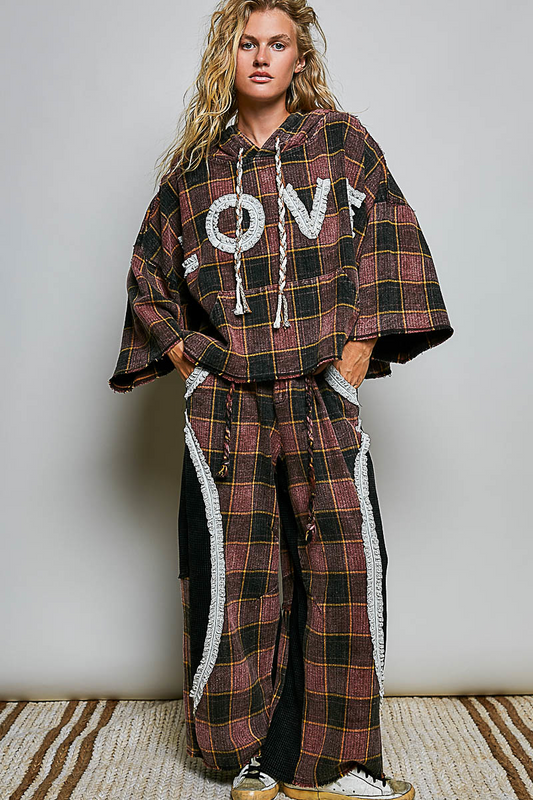 Highland Love Plaid Matching Set
