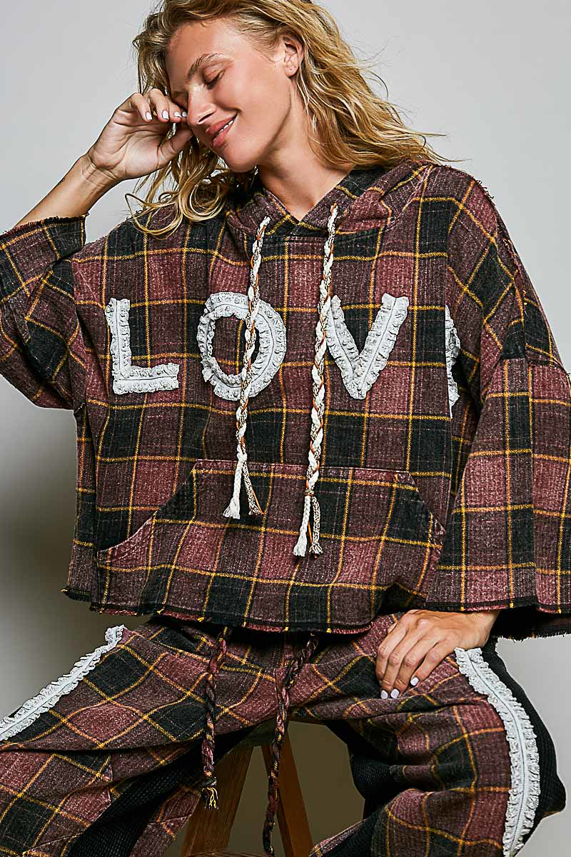 Highland Love Plaid Matching Set
