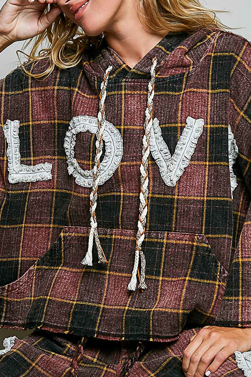 Highland Love Plaid Matching Set