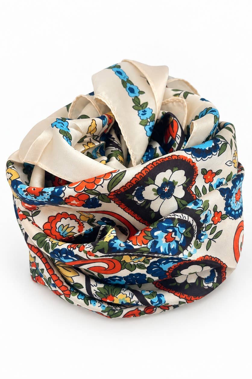 Grand Canal Paisley Scarf
