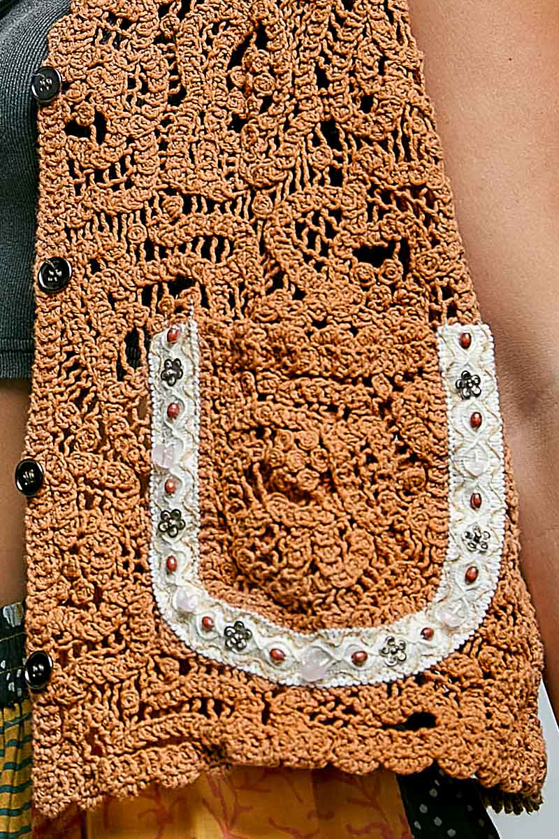 Laurel Canyon Crochet Vest