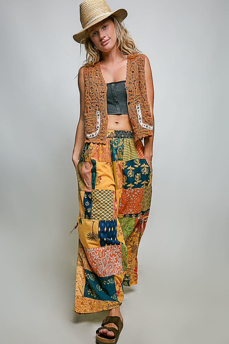 Laurel Canyon Crochet Vest
