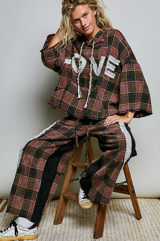 Highland Love Plaid Matching Set