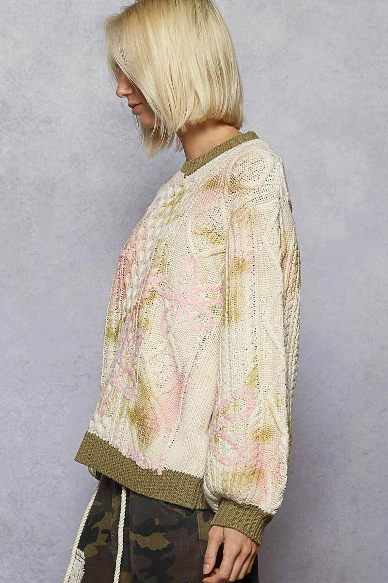 California Rose Sweater