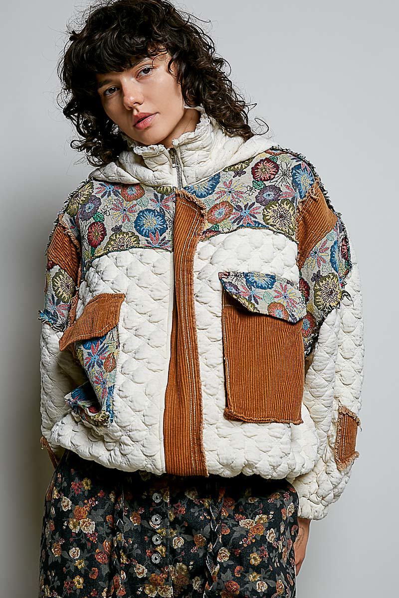 Big Bear Quilted Tapestry Jacket
