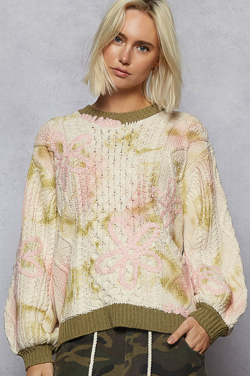 California Rose Sweater