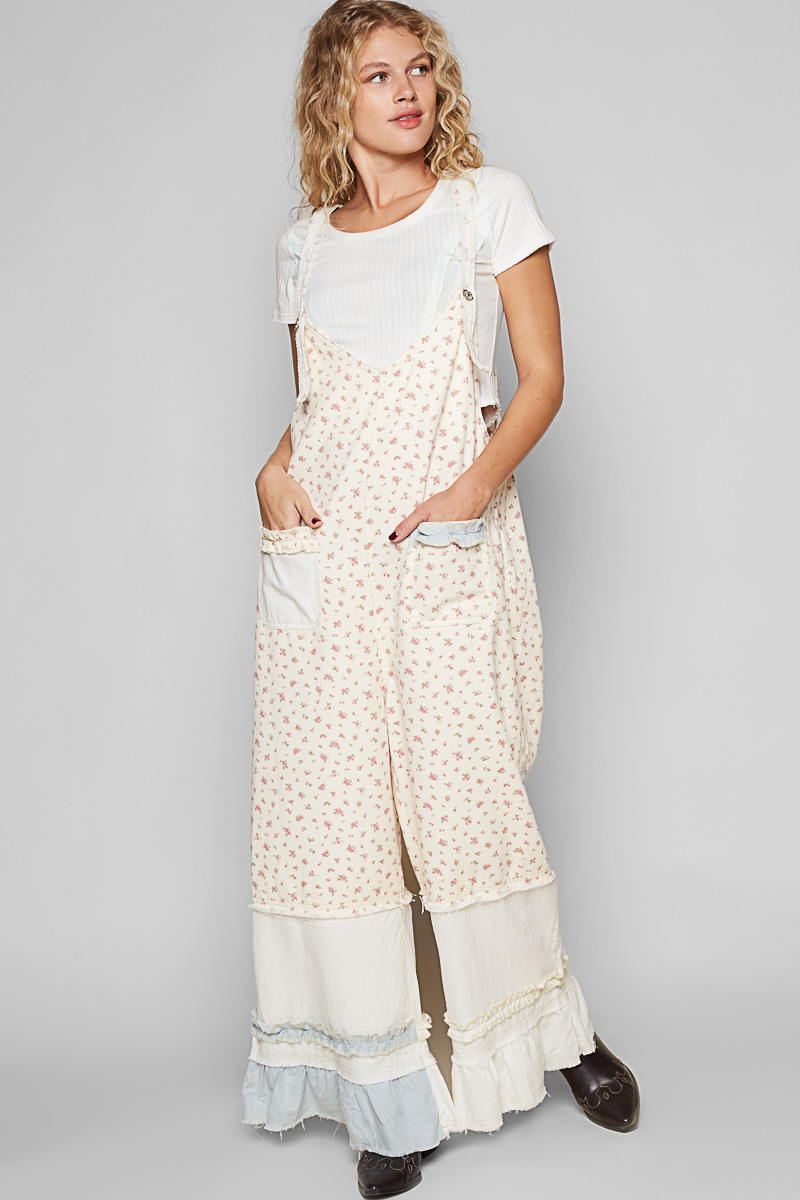 Cottage Bloom Overalls