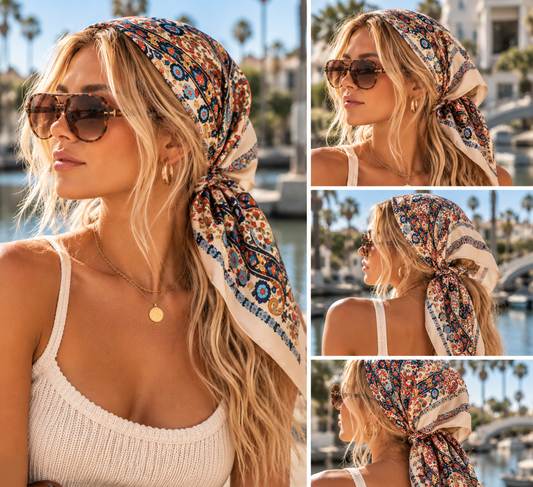 Grand Canal Paisley Scarf