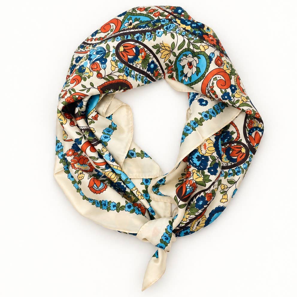 Grand Canal Paisley Scarf